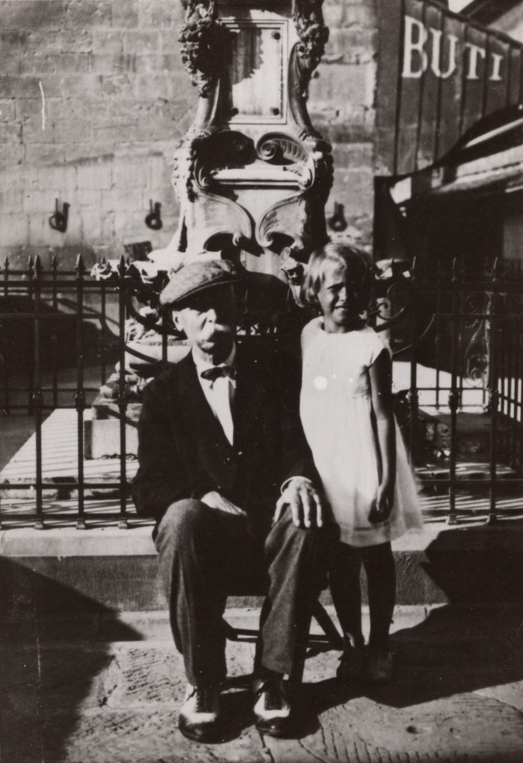 Paola Barocchi con il nonno